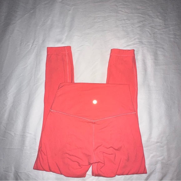 🧡 Lululemon Raspberry Cream Aligns 🧡 - Picture 6 of 7